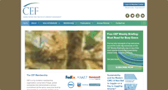 Desktop Screenshot of corporateecoforum.com